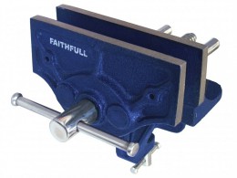 Faithfull Home Woodwork Vice 150mm (6in) & Integrated Clamp £39.99